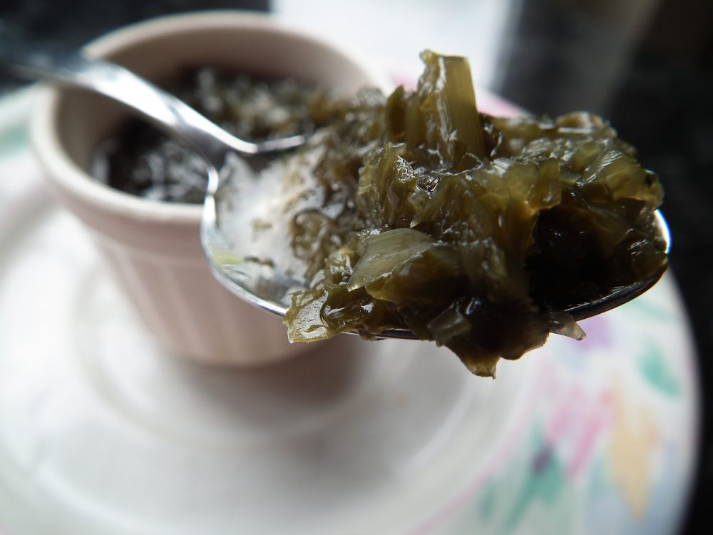 Salted Wild Garlic (lacto-fermented) 200g